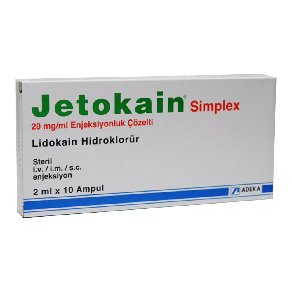 Jetokain Ampül