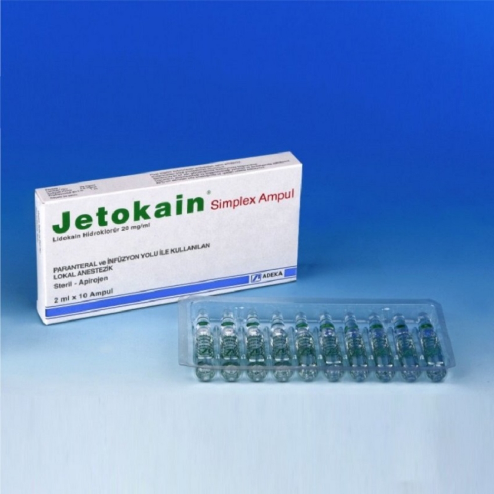 Jetokain Simplex Ampül